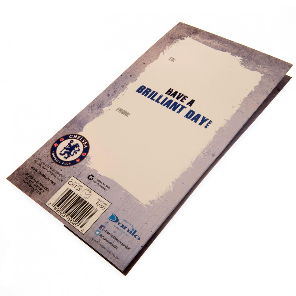 Chelsea FC The Blues Birthday Card