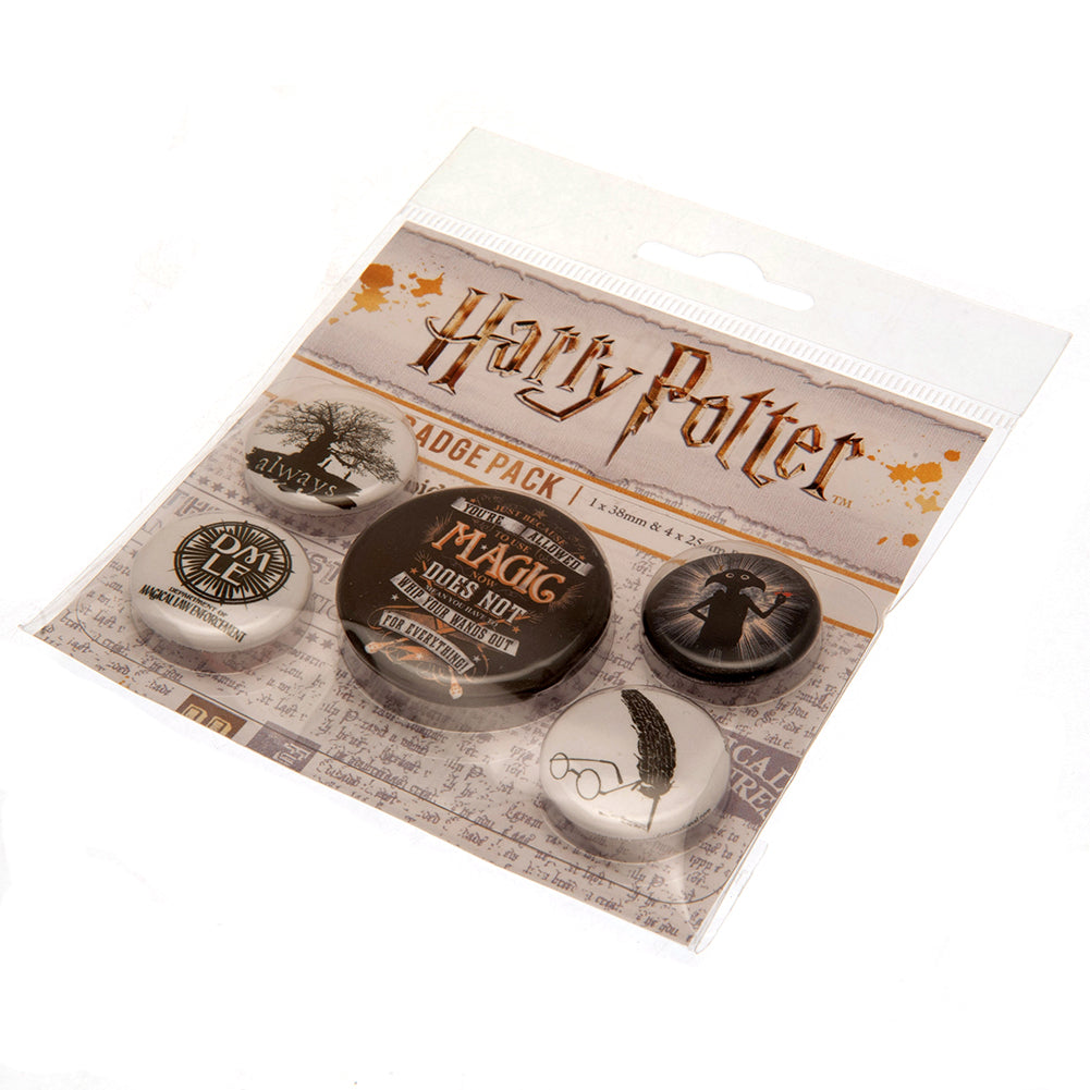 Harry Potter Magic Button Badge Set