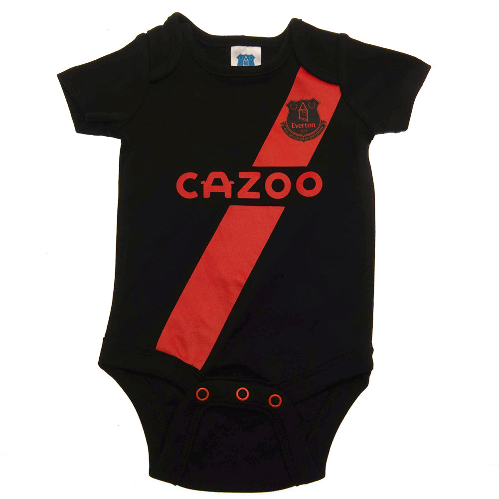 Everton FC 2 Pack Bodysuit 12-18 Mths