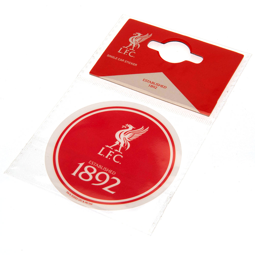 Liverpool FC Established Car Sticker