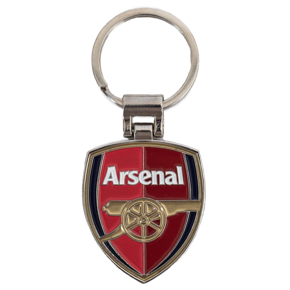 Arsenal FC Boxed Crest Keyring