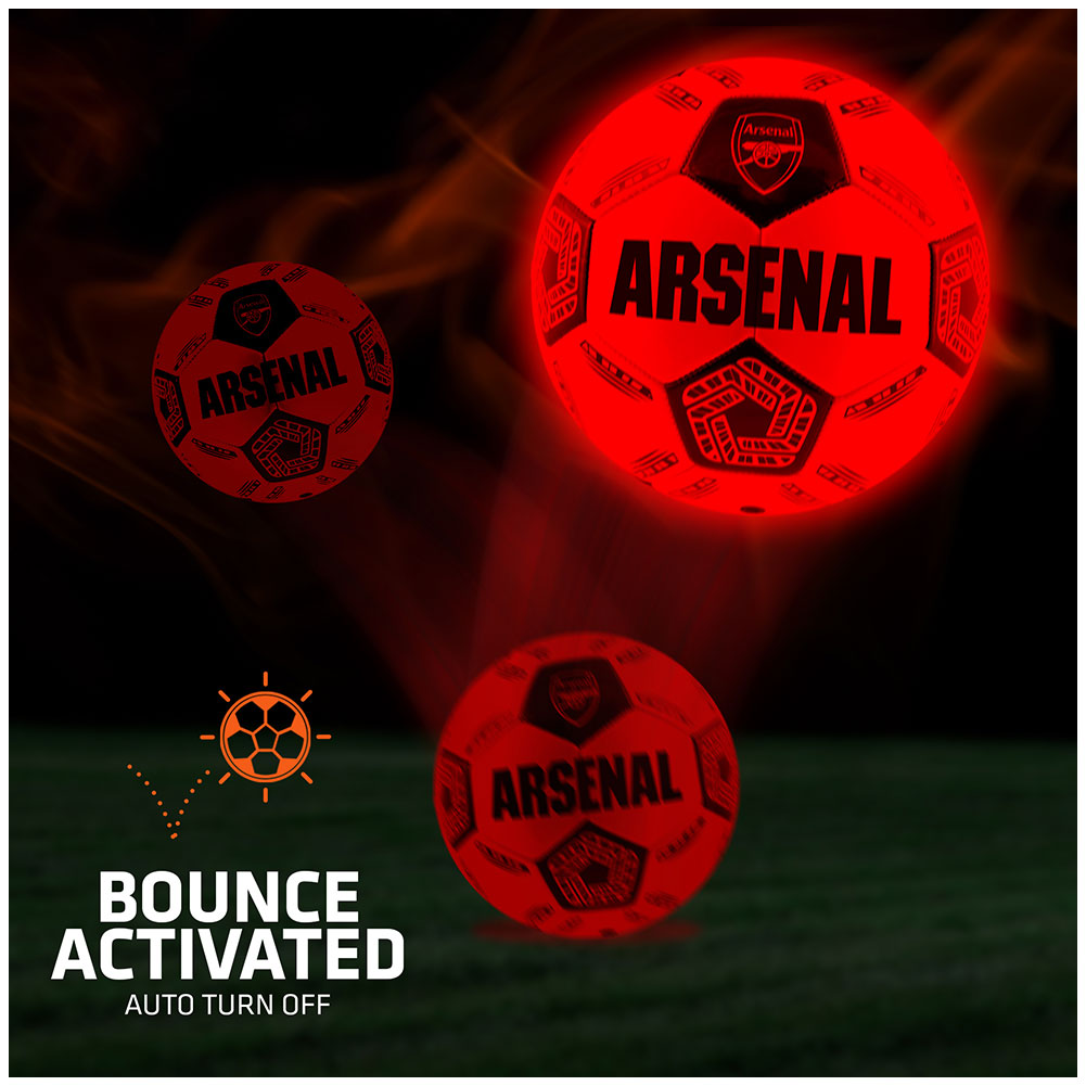 Arsenal FC LED Glow Football
