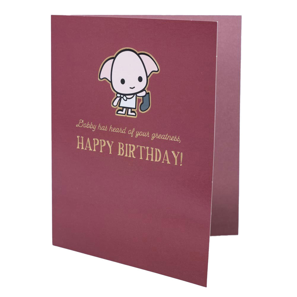 Harry Potter Dobby Birthday Card
