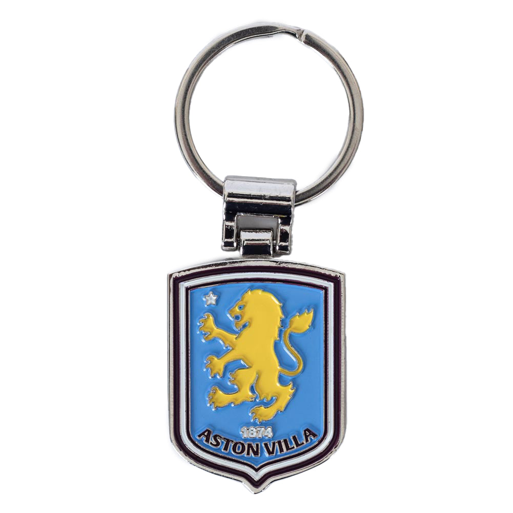 Aston Villa FC Boxed Crest Keyring