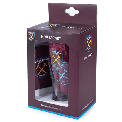 West Ham United FC Mini Bar Set