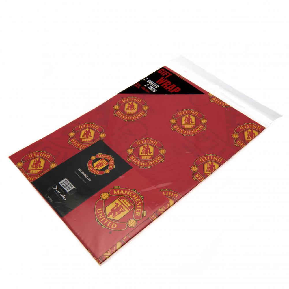 Manchester United FC Crest Gift Wrap