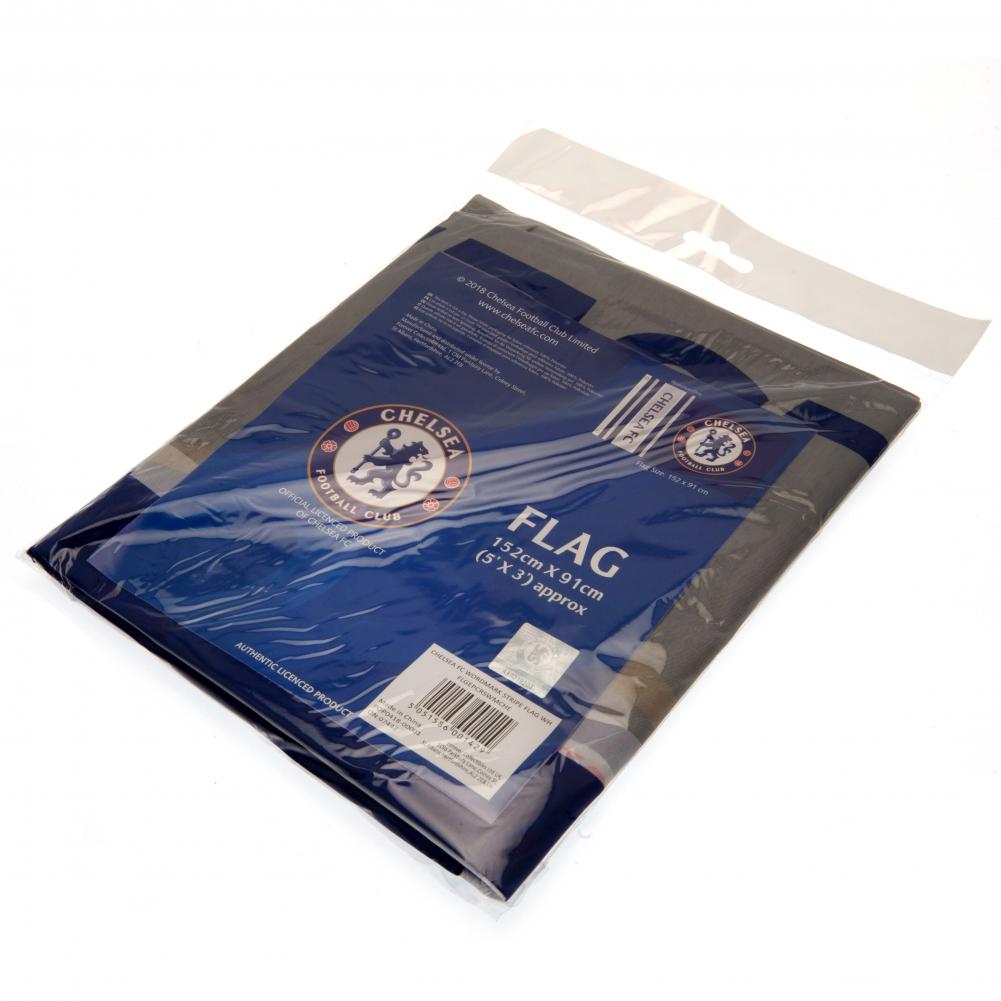 Chelsea FC Wordmark Flag