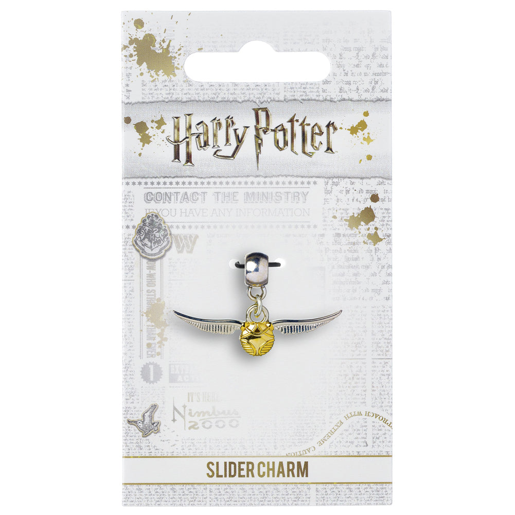 Harry Potter Silver Plated Golden Snitch Charm