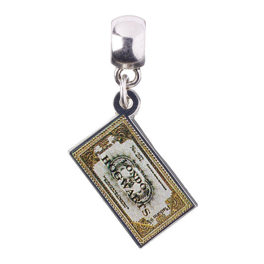 Harry Potter Silver Plated Ticket Charm