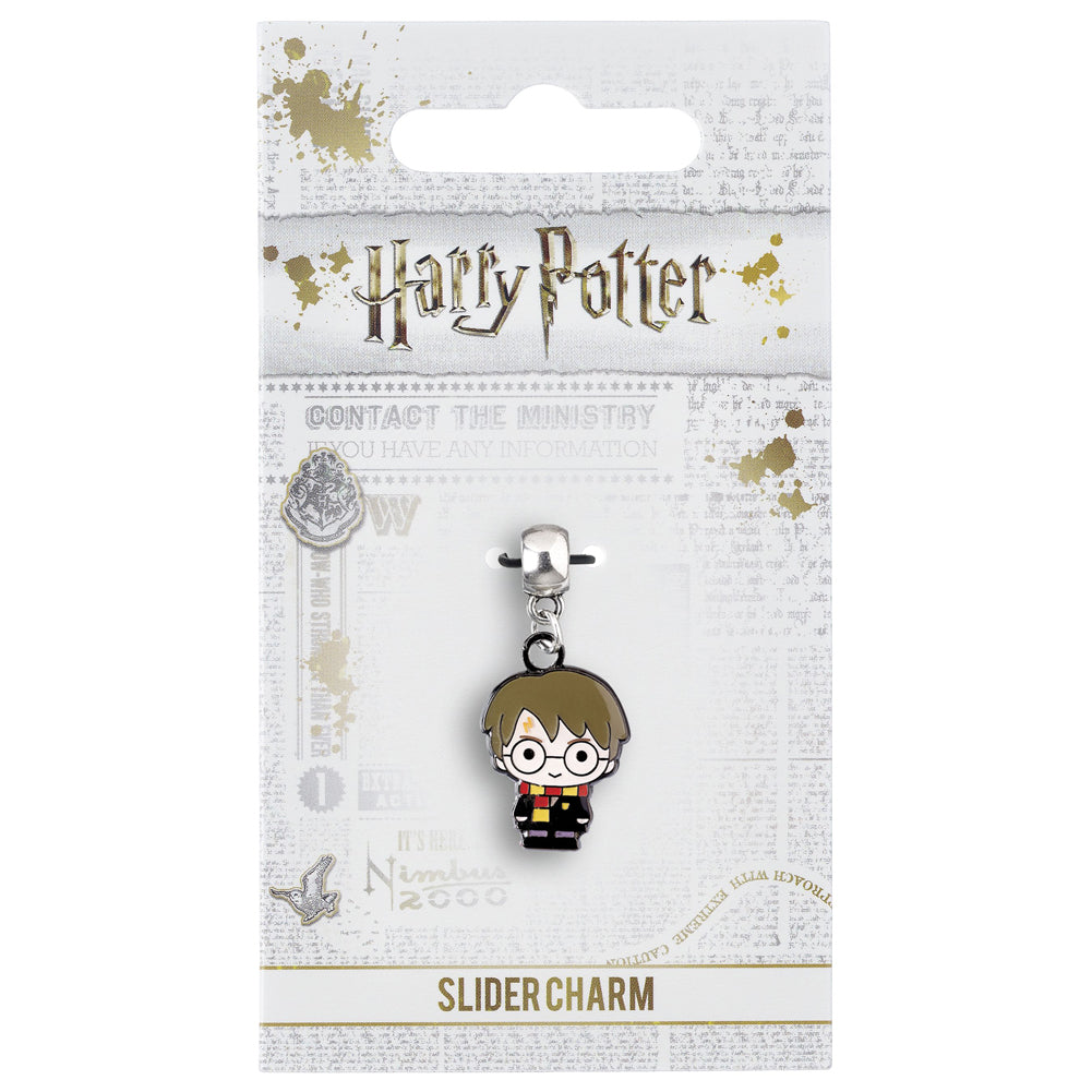 Harry Potter Silver Plated Chibi Harry Charm
