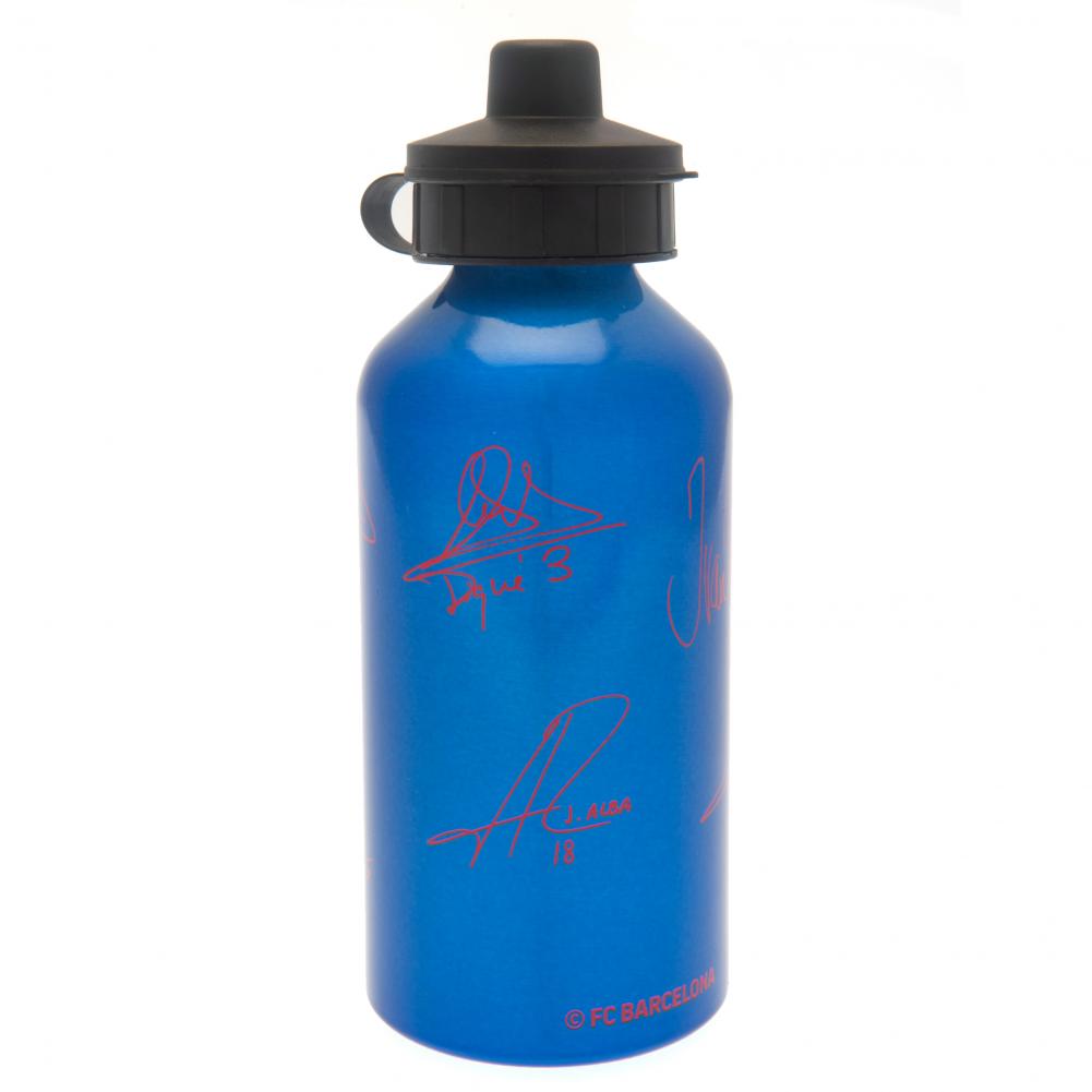 FC Barcelona 500ml Signature Aluminium Drinks Bottle