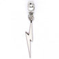 Harry Potter Silver Plated Lightning Bolt Charm