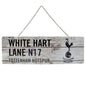 Tottenham Hotspur FC Rustic Garden Sign