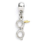 Harry Potter Silver Plated Harry Glasses Charm