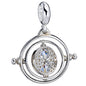 Harry Potter Sterling Silver Time Turner Crystal Charm