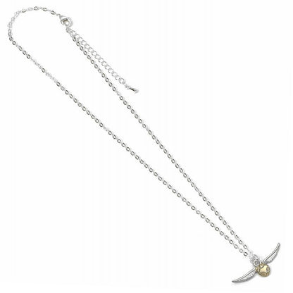 Harry Potter Silver Plated Golden Snitch Necklace