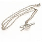 Arsenal FC Silver Plated Cannon Pendant & Chain