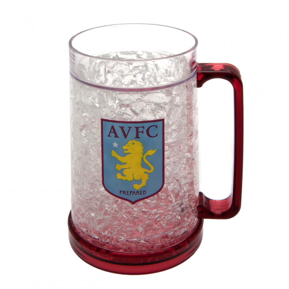 Aston Villa FC Colour Crest Freezer Mug