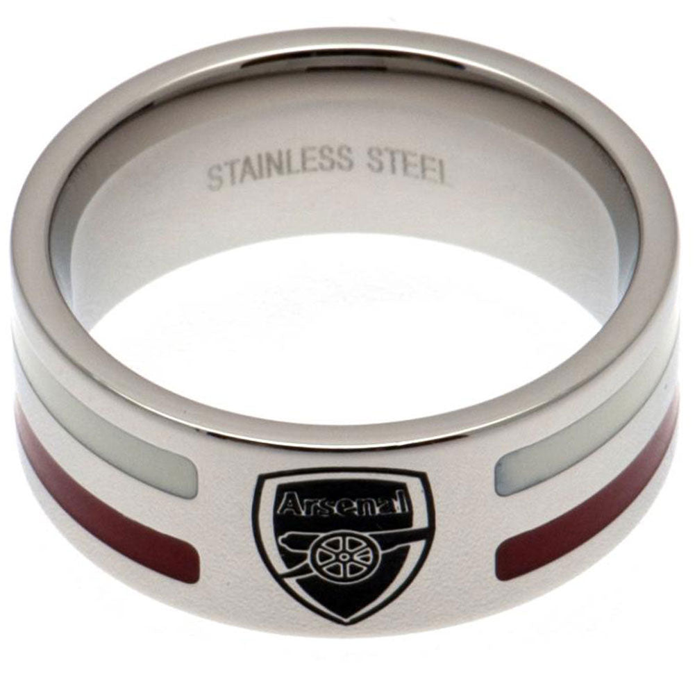 Arsenal FC Colour Stripe Ring Large