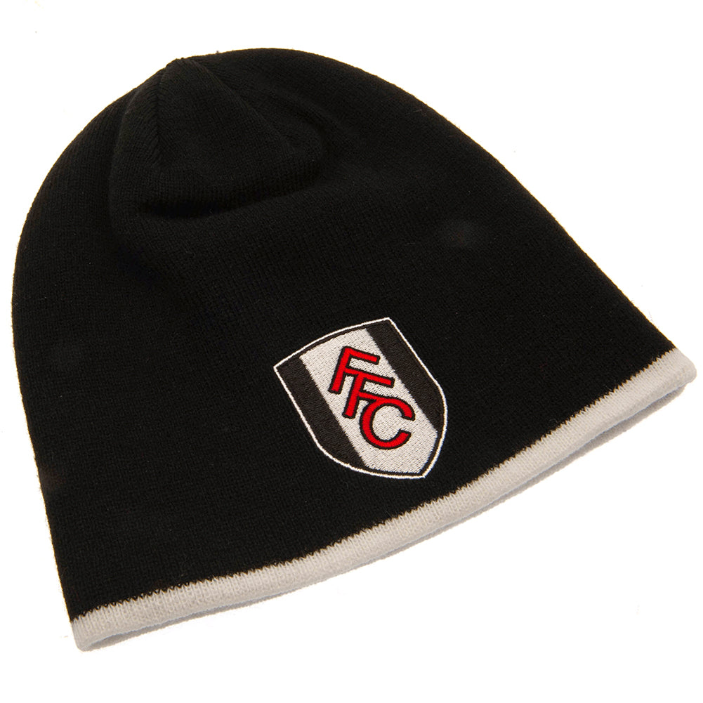 Fulham FC Black Beanie