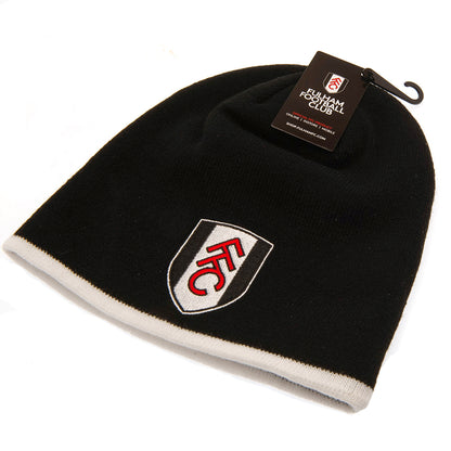 Fulham FC Black Beanie