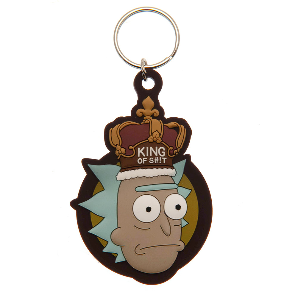 Rick And Morty King Rick PVC Keyring