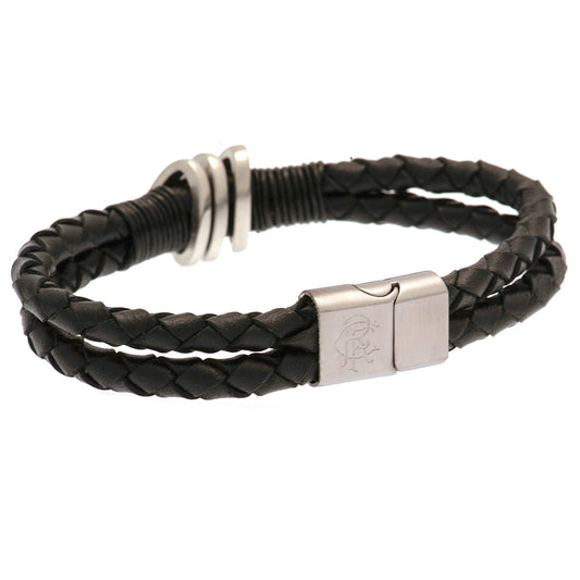 Rangers FC Leather Bracelet