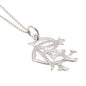 Rangers FC Sterling Silver Pendant & Chain Small