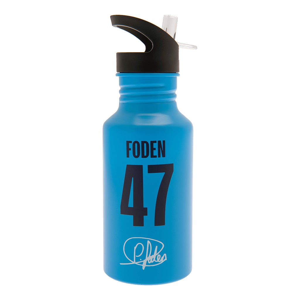 Manchester City FC 500ml Foden Aluminium Drinks Bottle