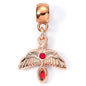 Harry Potter Rose Gold Plated Fawkes Charm