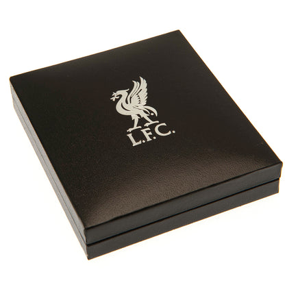 Liverpool FC Silver Plated Boxed Crest Pendant