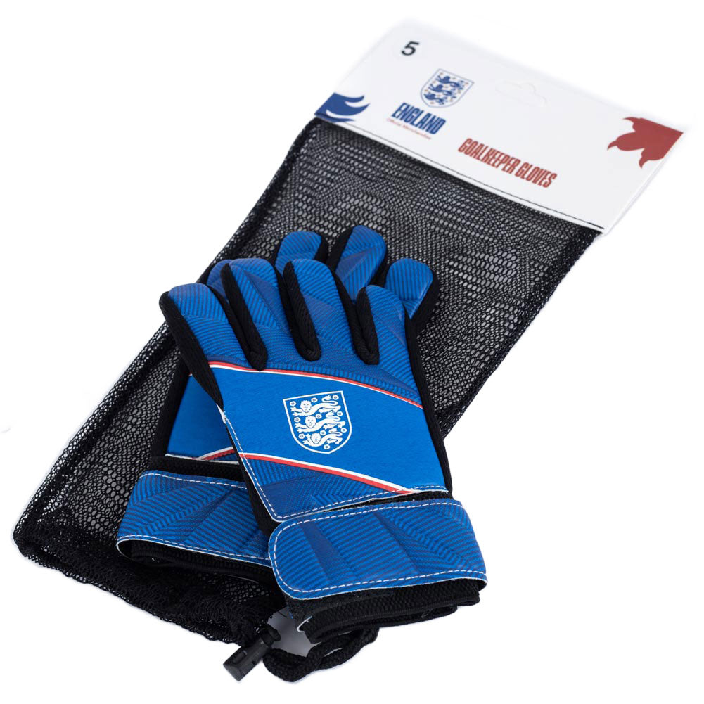 England FA Fuse Goalkeeper Gloves Kids