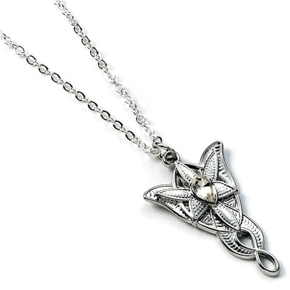 The Lord Of The Rings Silver Plated Evenstar Necklace