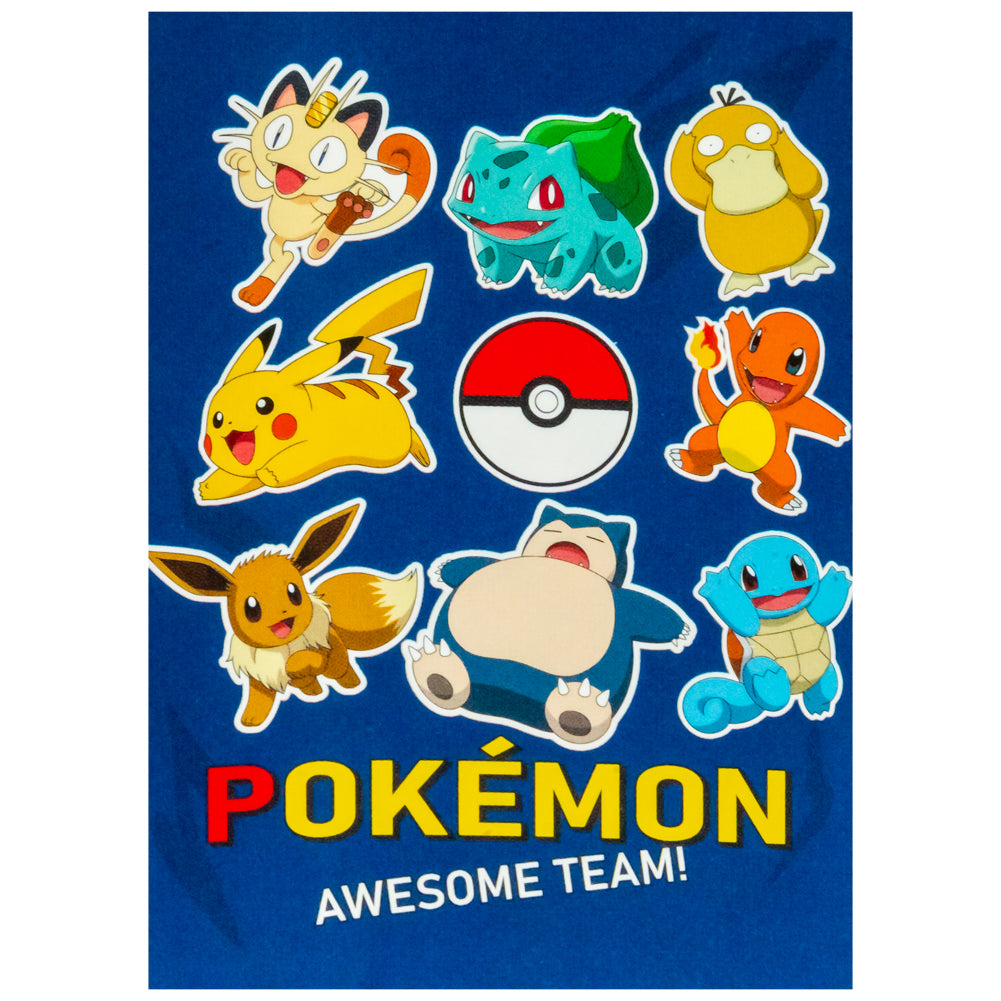 Pokemon Awesome Team Fleece Blanket