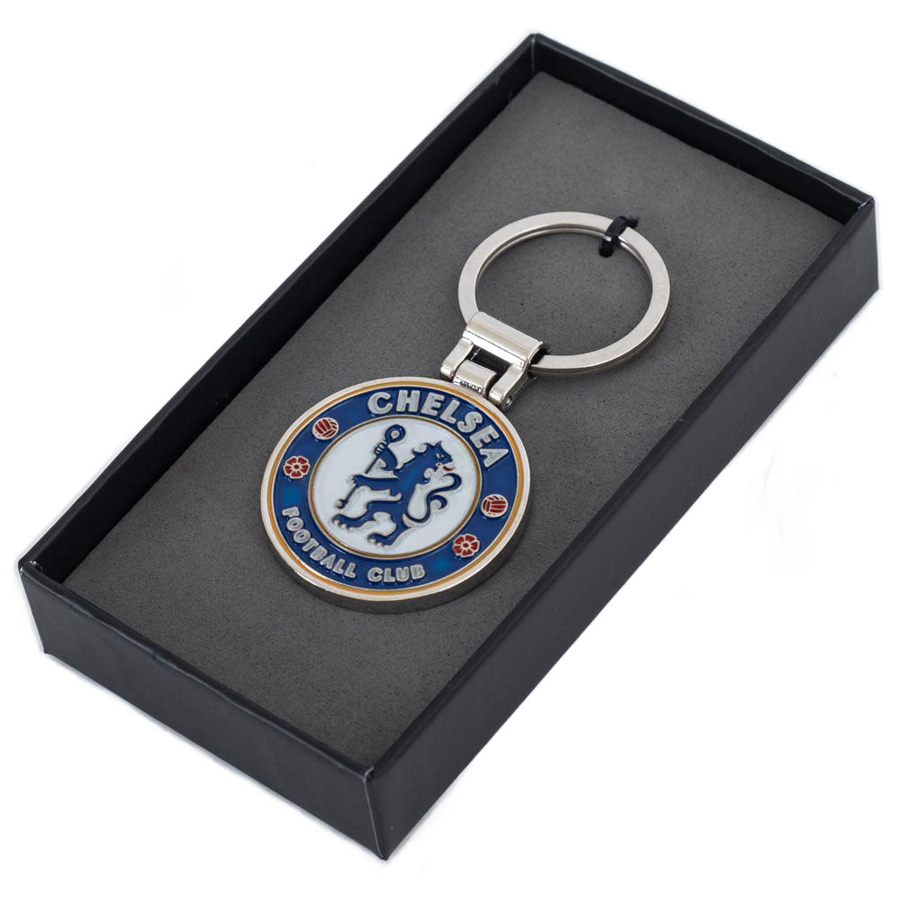 Chelsea FC Boxed Crest Keyring