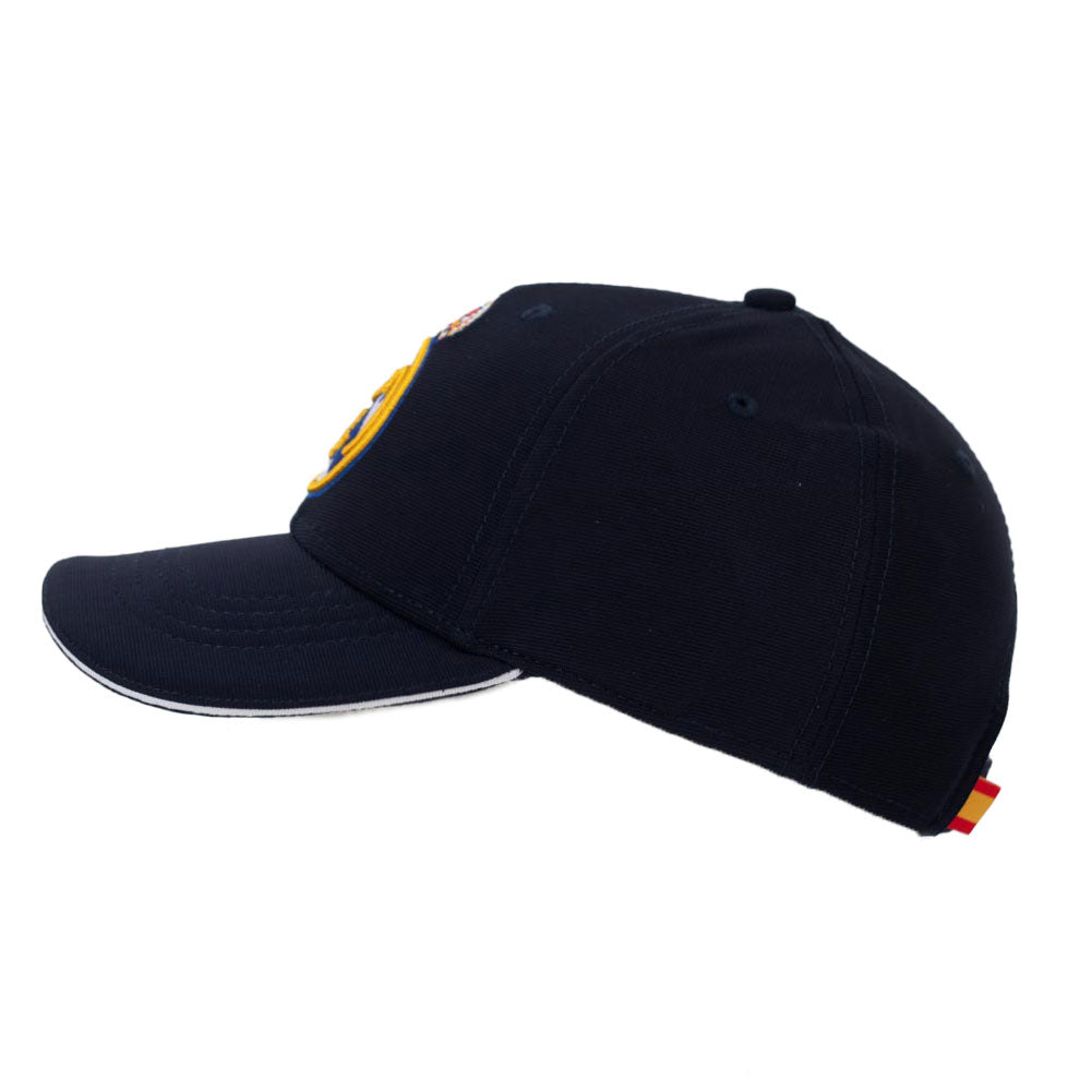 Real Madrid CF Navy Debossed Cap