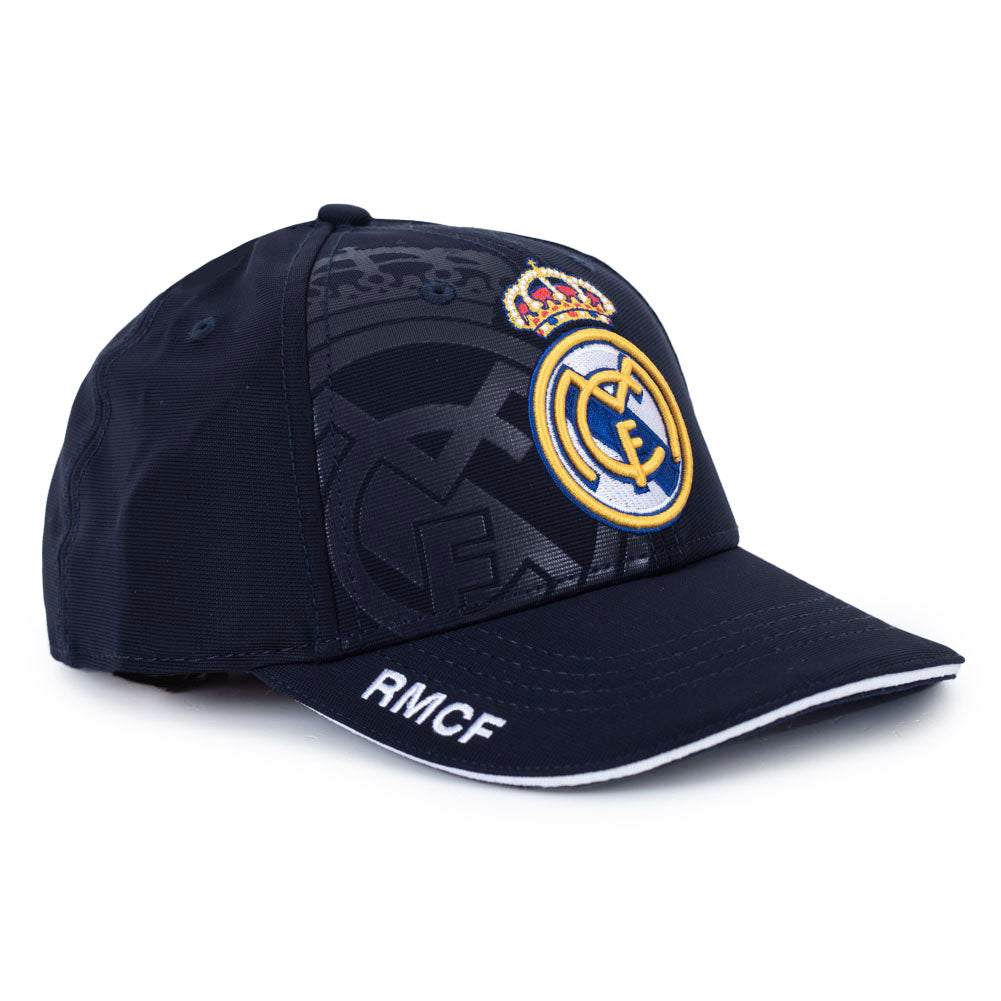Real Madrid CF Navy Debossed Cap