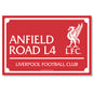 Liverpool FC Landscape LED Street Sign