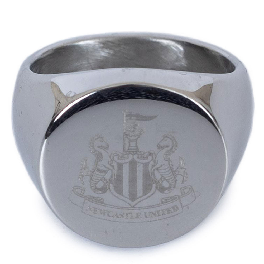 Newcastle United FC Round Signet Ring Large