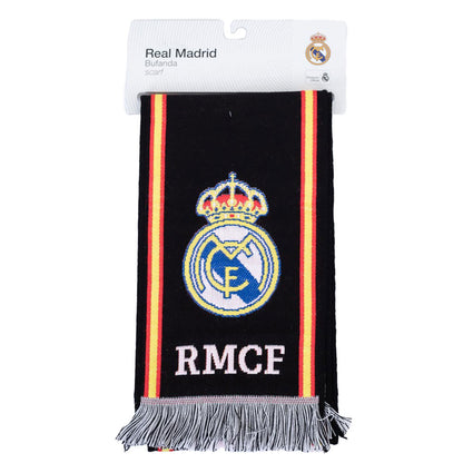 Real Madrid CF Black Scarf
