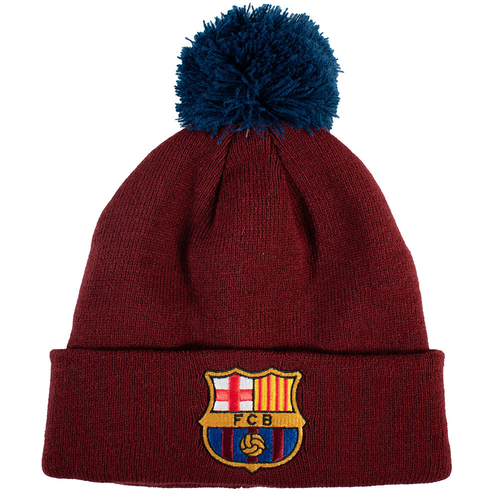 FC Barcelona Red Ski Hat