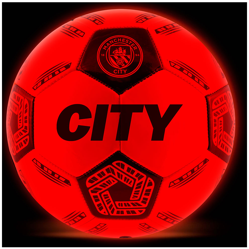 Manchester City FC LED Glow Football