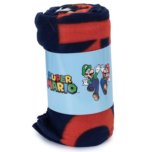 Super Mario Fleece Blanket
