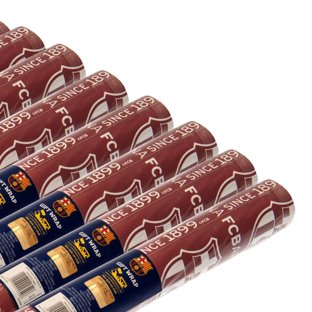 FC Barcelona Gift Wrap x 24