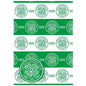Celtic FC Text Gift Wrap