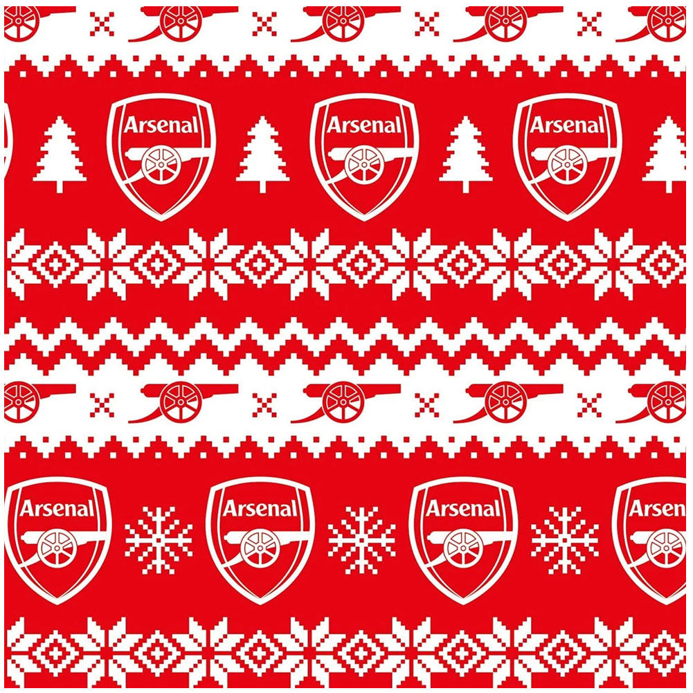 Arsenal FC Christmas Gift Wrap