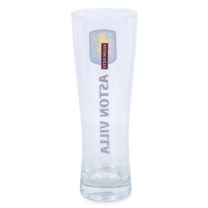 Aston Villa FC Tall Beer Glass