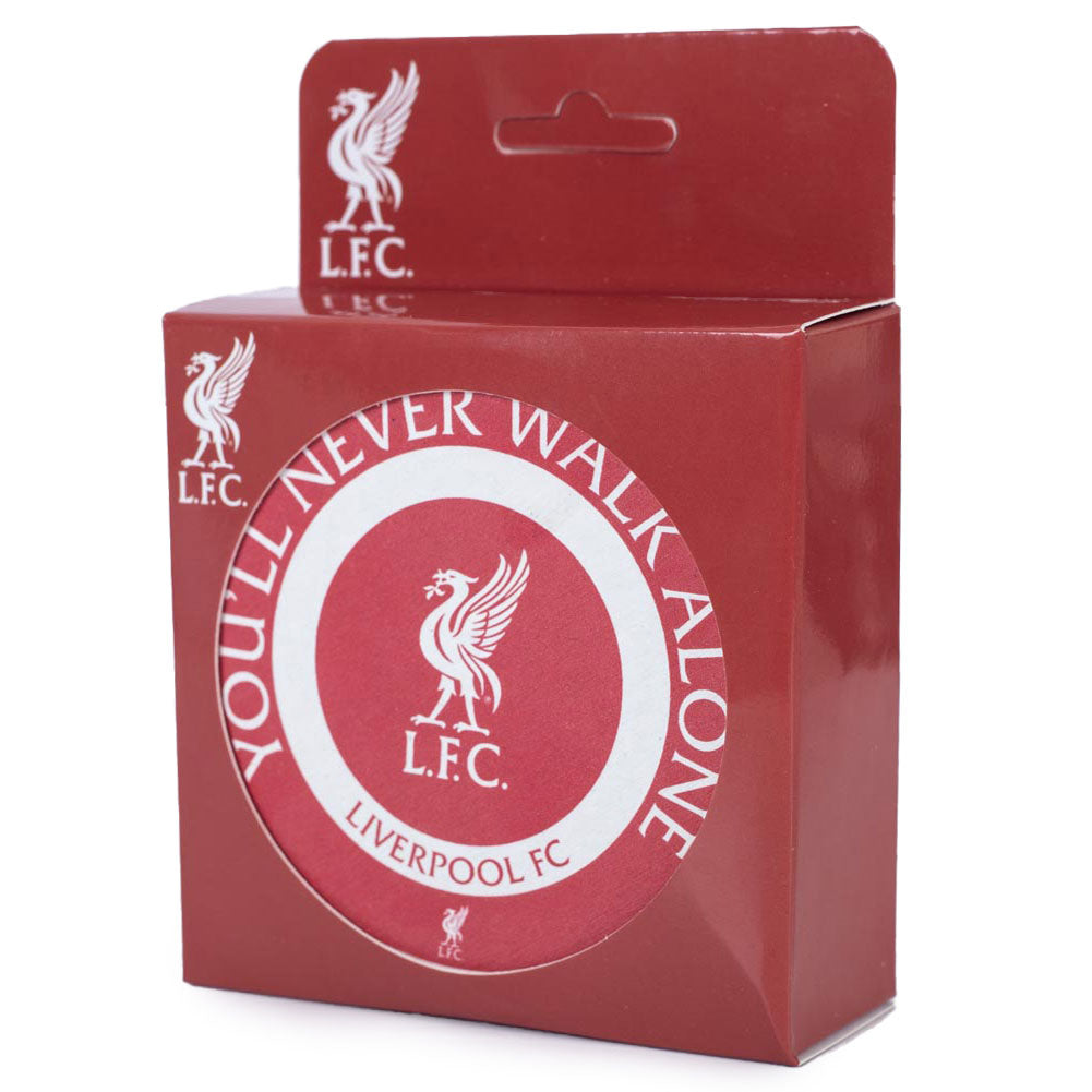 Liverpool FC 4pk Ceramic Coaster Set