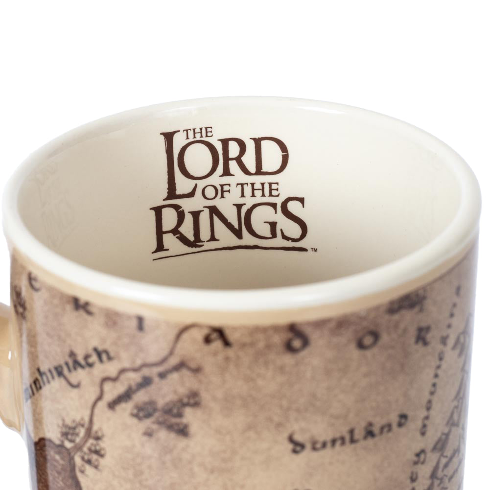 The Lord Of The Rings Map Grande Latte Mug