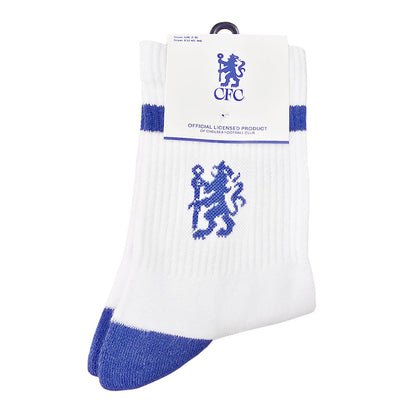 Chelsea FC 3pk Adults Sports Socks 7-11